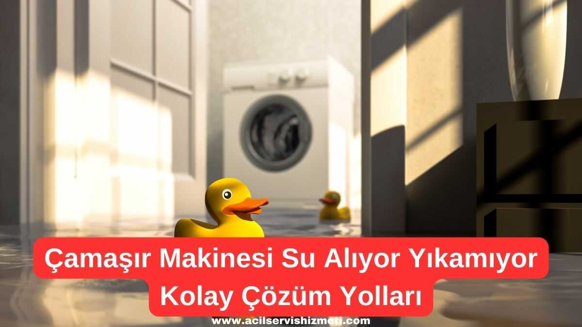Hotpoint Çamaşır Makinesi Su Alıyor Yıkamıyor