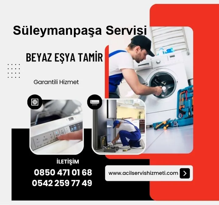 Süleymanpaşa Hotpoint Beyaz Eşya Tamir Servisi